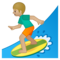 Surfista Uomo: Carnagione Medio-Chiara