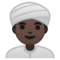 Uomo Con Turbante: Carnagione Scura