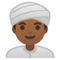 Uomo Con Turbante: Carnagione Medio-Scura