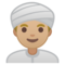 Uomo Con Turbante: Carnagione Medio-Chiara