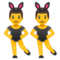 Uomini Con Orecchie Da Coniglio