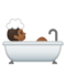 Persona Che Fa Il Bagno: Carnagione Medio-Scura