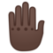Dorso Mano Alzata: Carnagione Scura