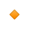 Rombo Arancione Piccolo