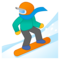 Persona Sullo Snowboard