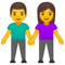 Donna E Uomo Che Si Tengono Per Mano