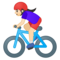 Ciclista Donna: Carnagione Chiara