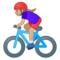 Ciclista Donna: Carnagione Medio-Chiara
