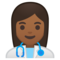 Operatrice Sanitaria: Carnagione Medio-Scura