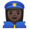 Poliziotta: Carnagione Scura