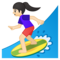 Surfista Donna: Carnagione Chiara