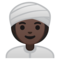 Donna Con Turbante: Carnagione Scura