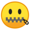 Faccina Con Bocca Con Cerniera