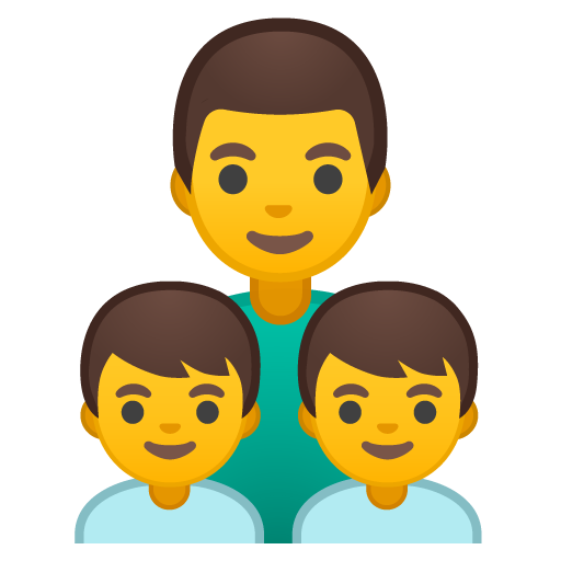 Famiglia: Uomo, Bambino, Bambino