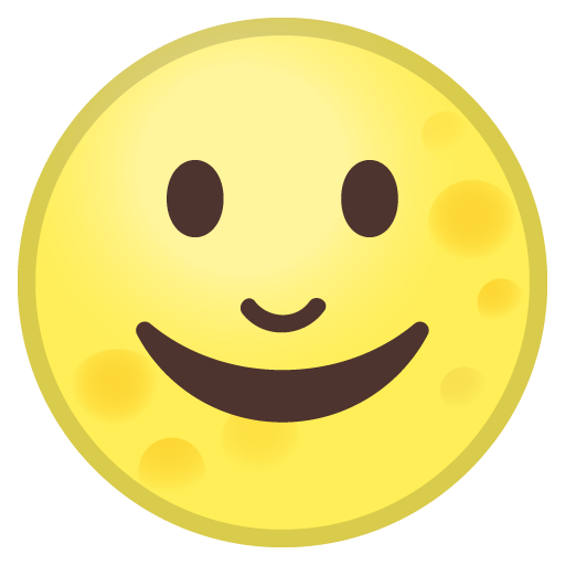 Faccina Luna Piena