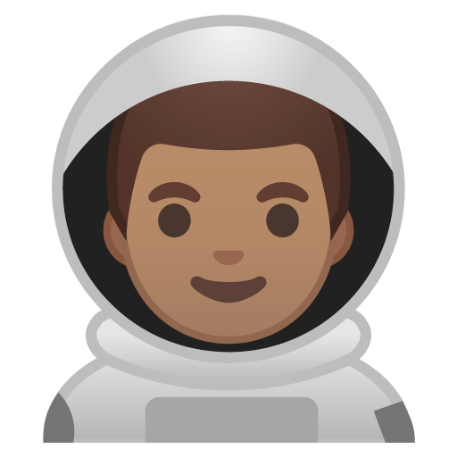 Astronauta Uomo: Carnagione Media