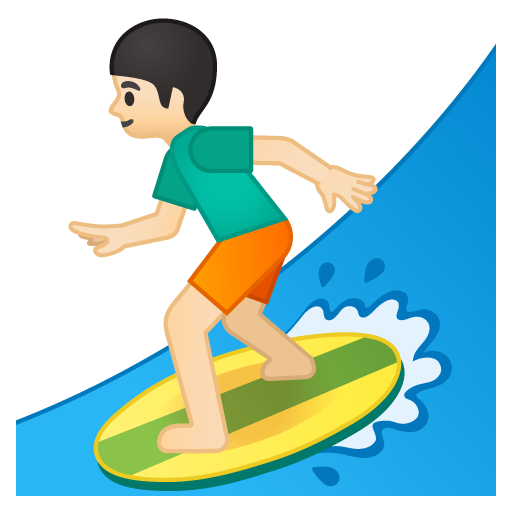 Surfista Uomo: Carnagione Chiara