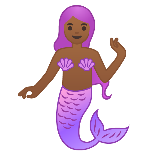 Sirena Donna: Carnagione Medio-Scura