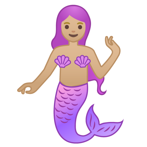 Sirena Donna: Carnagione Medio-Chiara