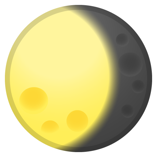 Luna Gibbosa Calante