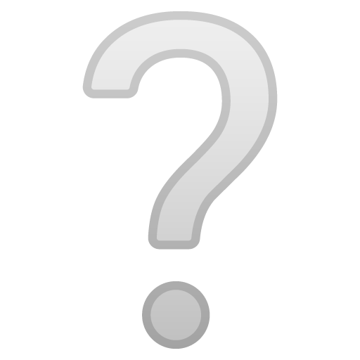 Punto Interrogativo Bianco