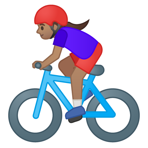 Ciclista Donna: Carnagione Media