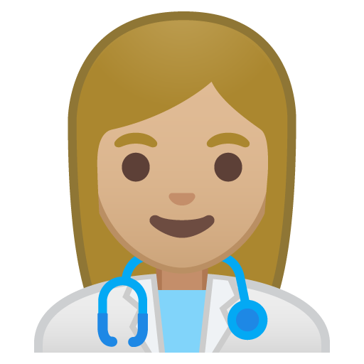 Operatrice Sanitaria: Carnagione Medio-Chiara