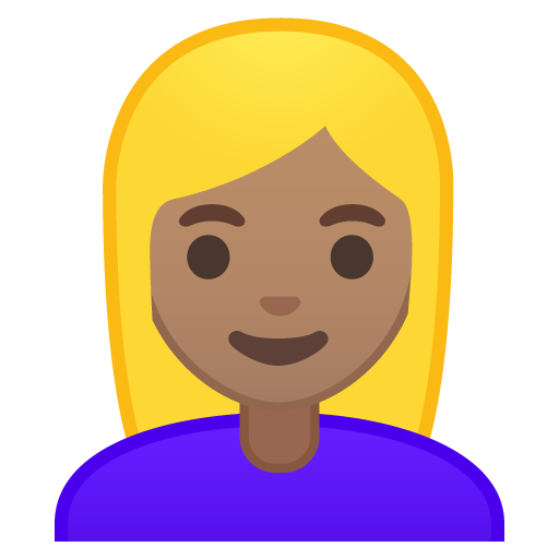Donna: Carnagione Media, Capelli Biondi