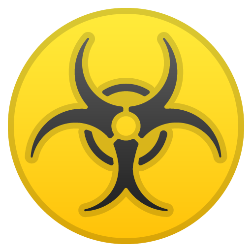 Simbolo Del Rischio Biologico