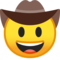 Faccina Con Cappello Da Cowboy