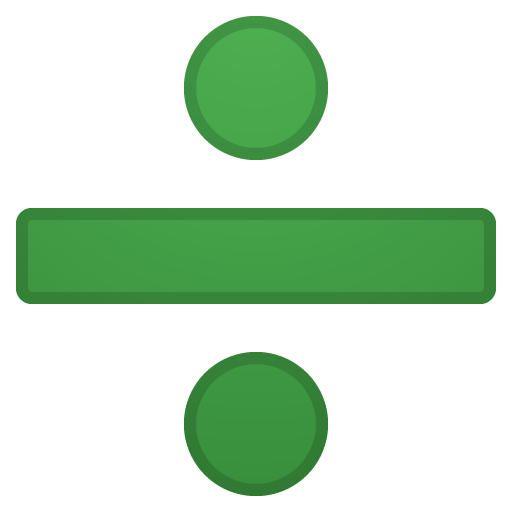 Simbolo Della Divisione