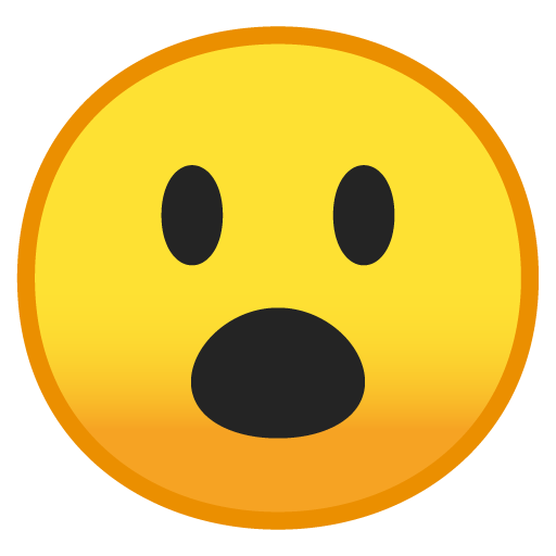 Faccina Con Bocca Aperta
