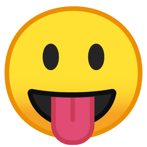 Faccina Che Mostra La Lingua