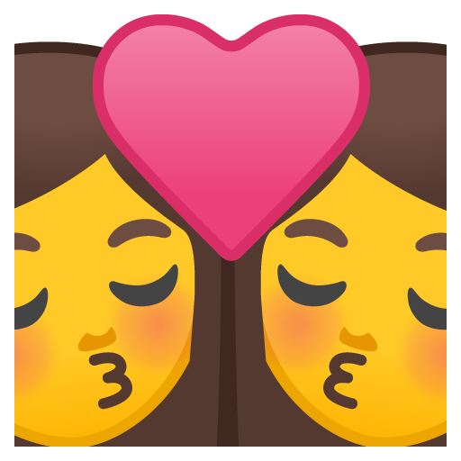 Bacio: Donna, Donna