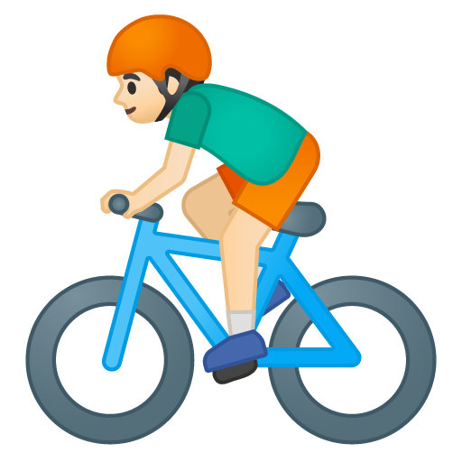 Ciclista Uomo: Carnagione Chiara