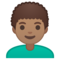 Uomo: Carnagione Media, Capelli Ricci