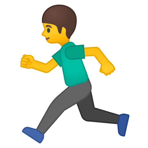 Uomo Che Corre