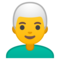 Uomo: Capelli Bianchi