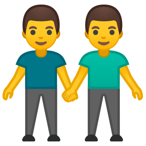 Due Uomini Che Si Tengono Per Mano