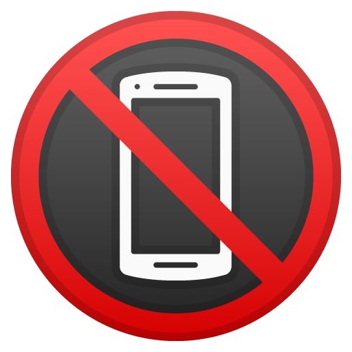 Simbolo Che Vieta L’Utilizzo Dei Telefoni Cellulari