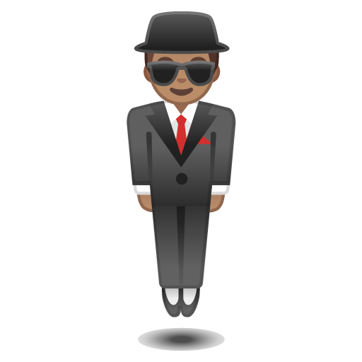 Persona Con Completo Che Levita: Carnagione Media