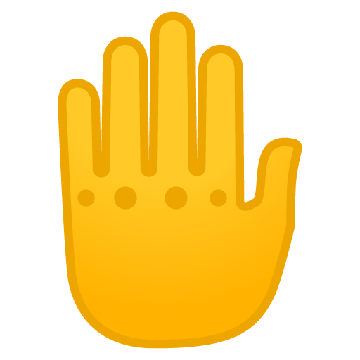 Dorso Mano Alzata