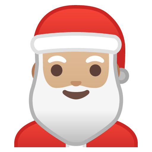 Babbo Natale: Carnagione Medio-Chiara