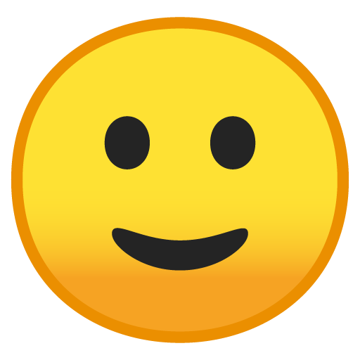 Faccina Con Sorriso Accennato