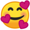 Faccina Sorridente Con Cuori