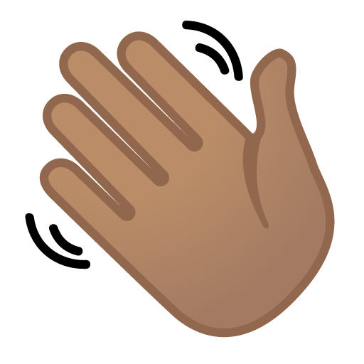 Mano Che Saluta: Carnagione Media