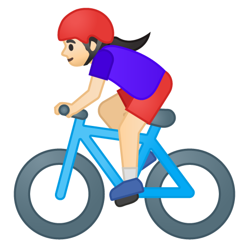 Ciclista Donna: Carnagione Chiara