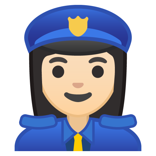 Poliziotta: Carnagione Chiara