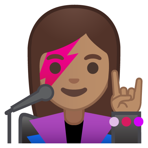Cantante Donna: Carnagione Media