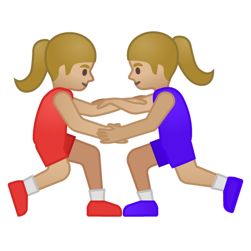 Lottatrici: Carnagione Medio-Chiara